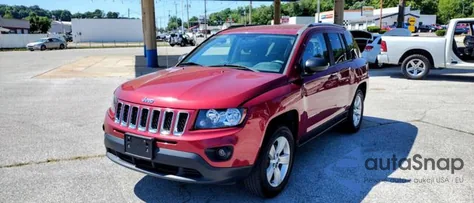 2014 Jeep Compass Sport из США, поврежденный, VIN 1C4NJDBB2ED809217